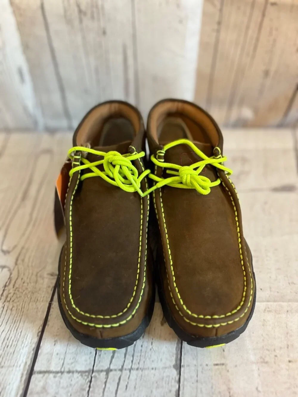 Twisted X MDMST02 Work NWT Chukka Leather Steel Toe Men’s Boot Shoes Size 7.5